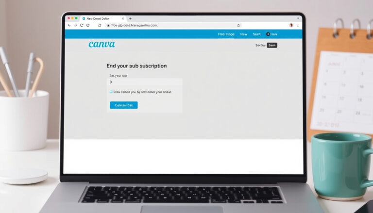 How to Cancel Canva Subscription: Quick 4-Step Guide
